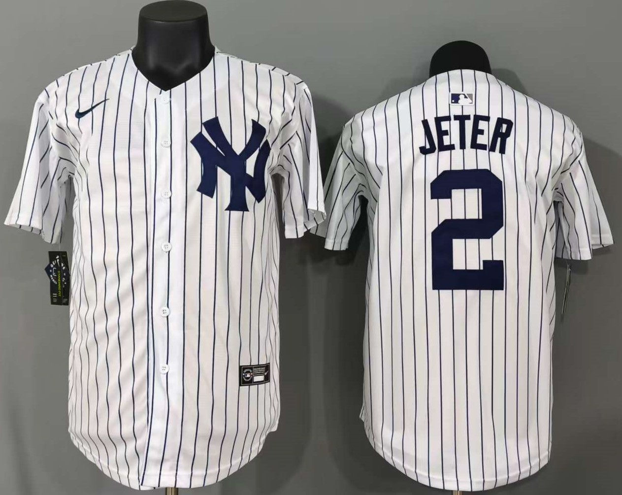 New York Yankees Derek Jeter #2 Baseball Jersey
