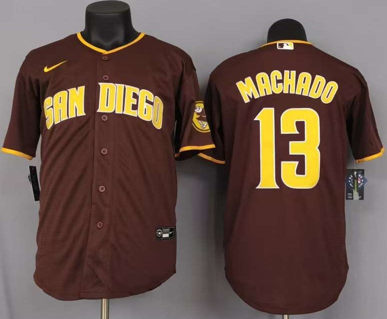San Diego Padres Manny Machado #13 Baseball Jersey