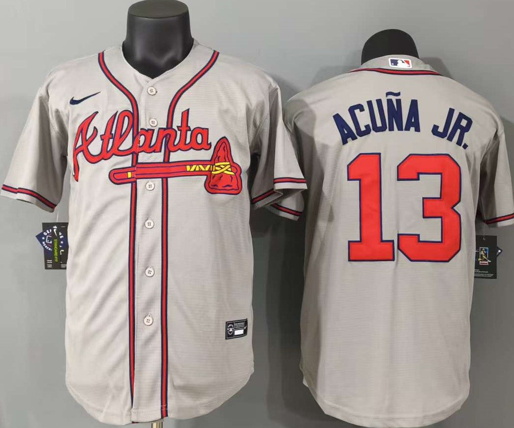 Atlanta Braves Ronald Acuña Jr. #13 Baseball Jersey
