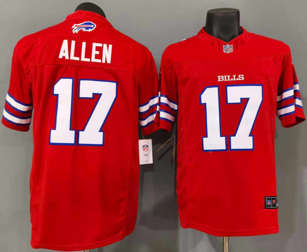 Josh Allen #17 Buffalo Bills Game Jersey