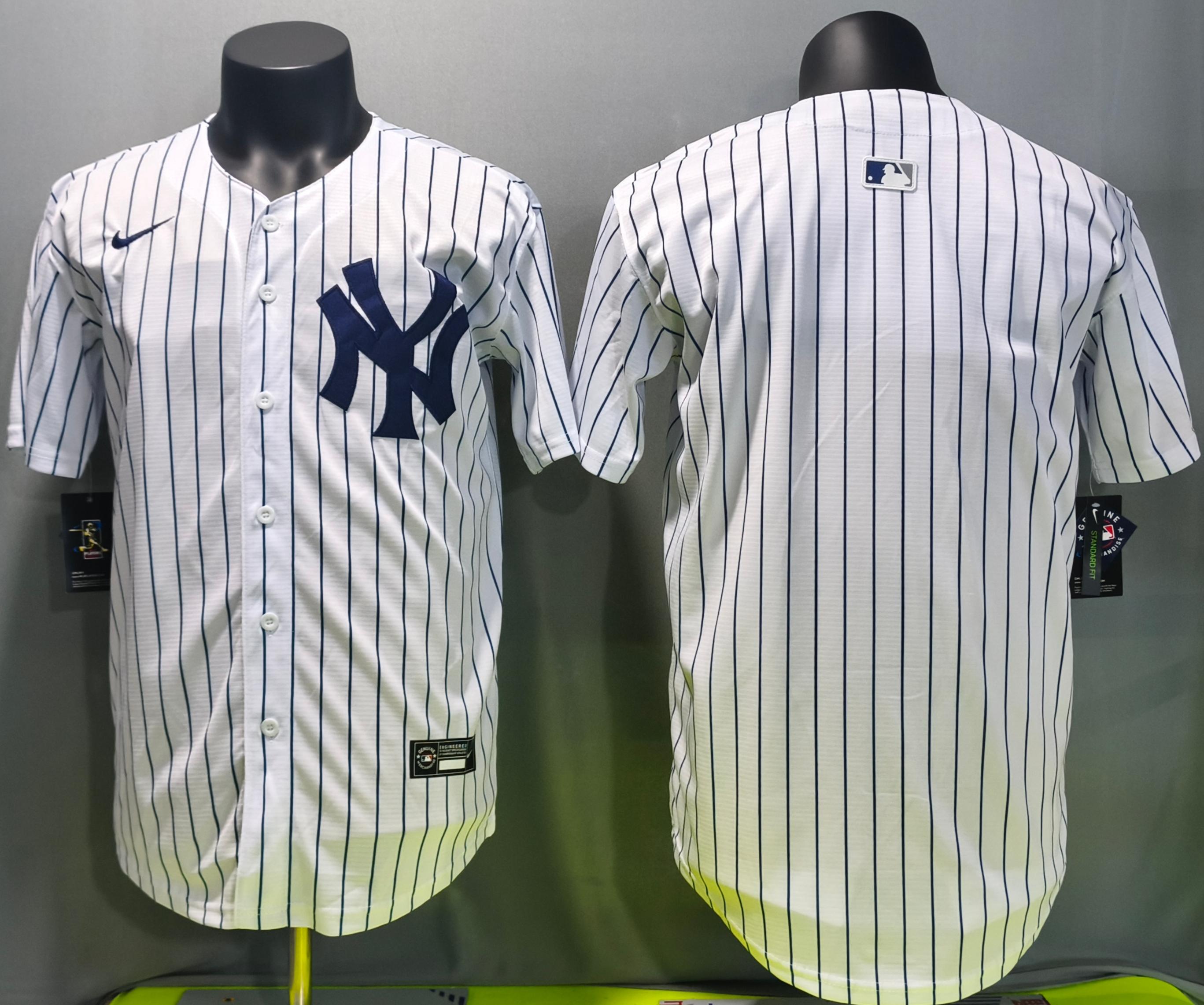 New York Yankees Blank Baseball Jersey