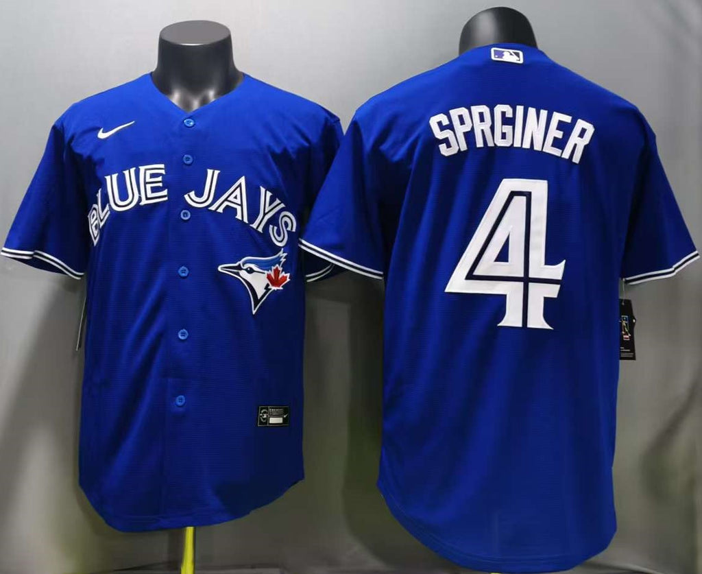 Toronto Blue Jays George Springer #4 Baseball Jersey