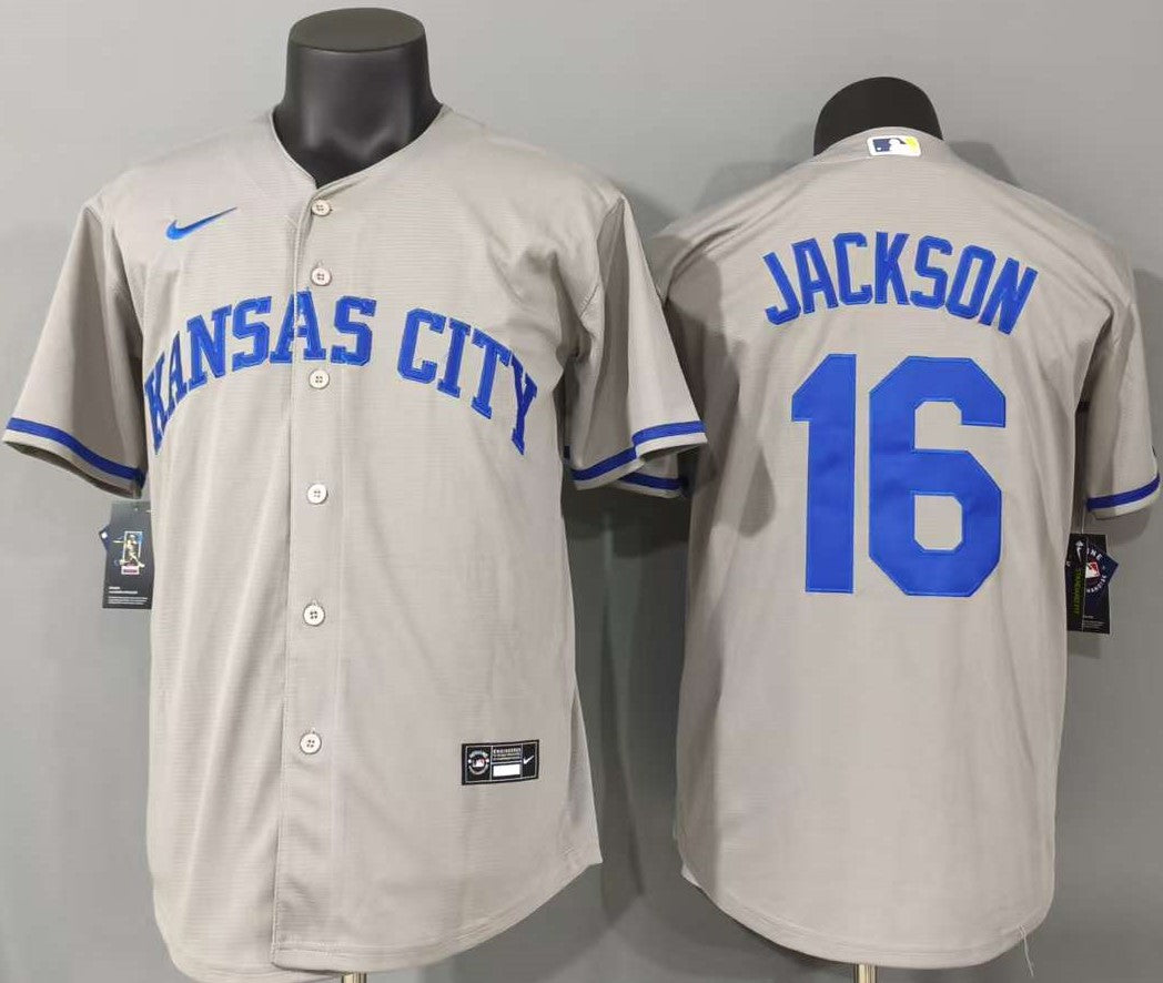 Kansas City Royals Bo Jackson #16 Baseball Jersey