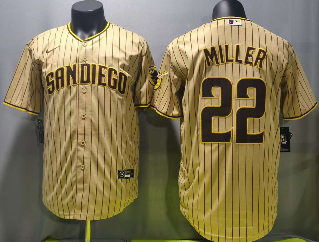 San Diego Padres Mason Miller #22 Baseball Jersey