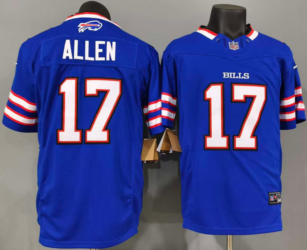 Josh Allen #17 Buffalo Bills Game Jersey