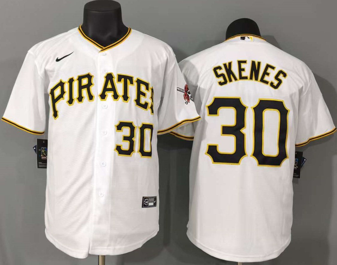 Pittsburgh Pirates Paul Skenes #30 Baseball Jersey