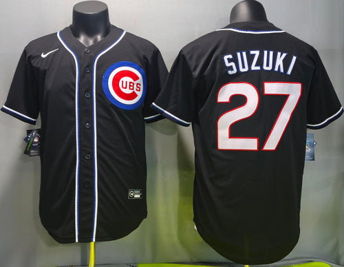 Chicago Cubs Seiya Suzuki #27 Baseball Jersey