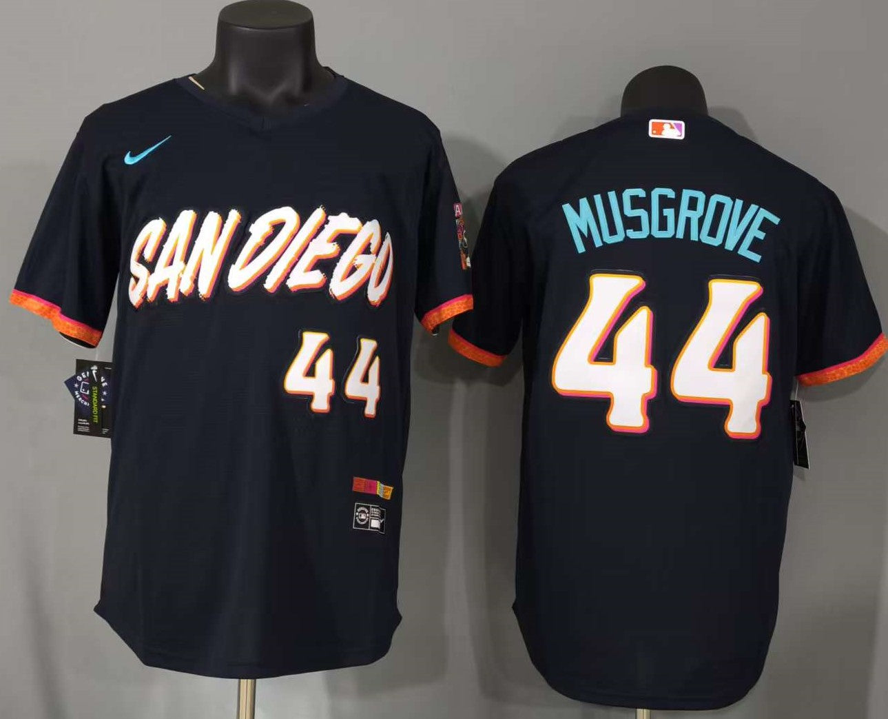 San Diego Padres Joe Musgrove #44 Baseball Jersey