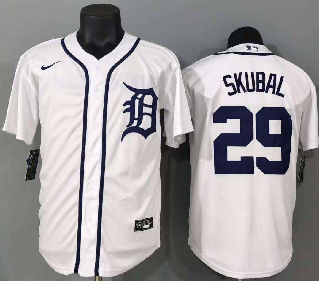 Detroit Tigers Tarik Skubal #29 Baseball Jersey