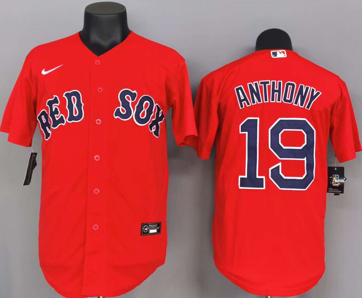 Boston Red Sox Roman Anthony #19 Baseball Jersey