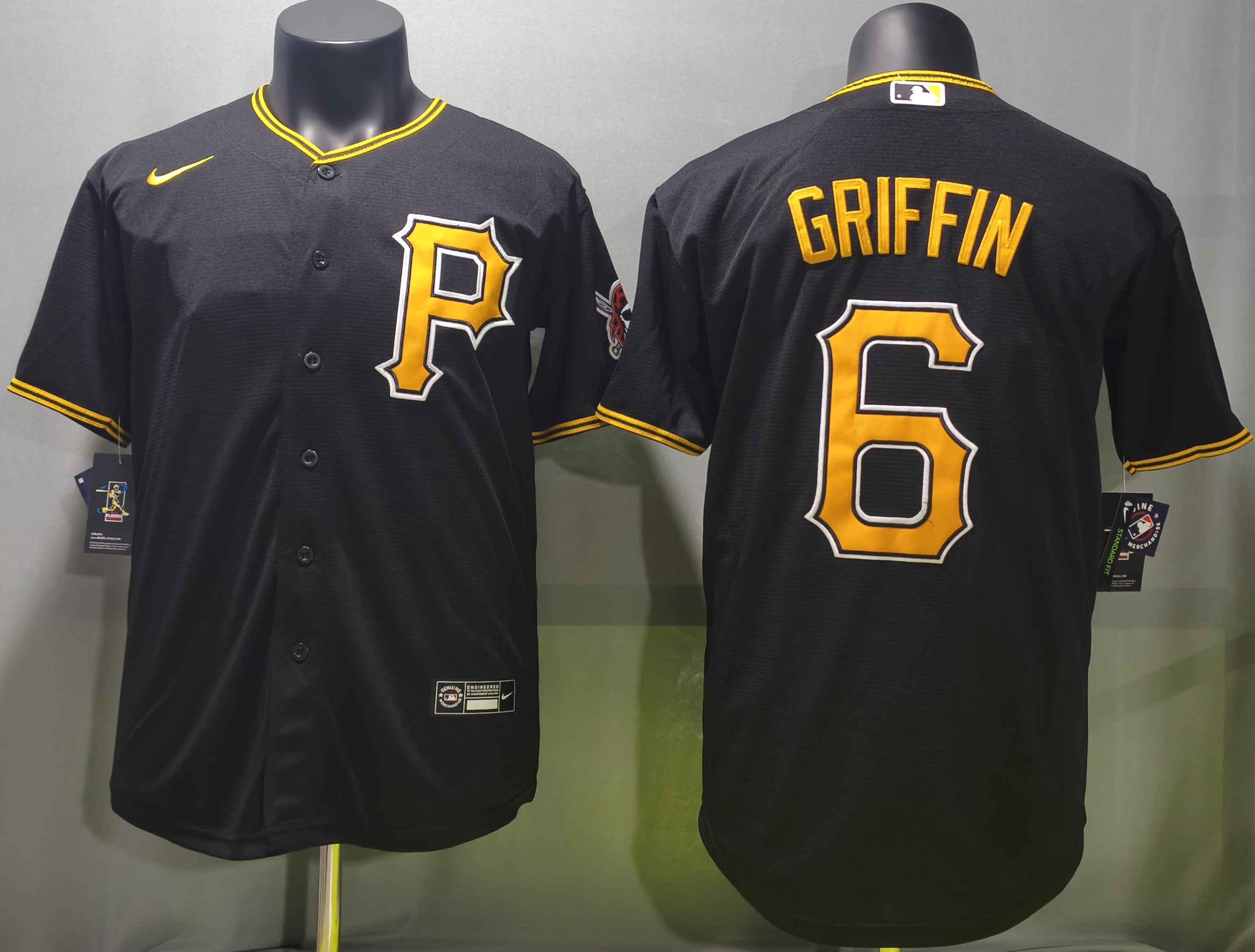 Pittsburgh Pirates Konnor Griffin #6 Baseball Jersey