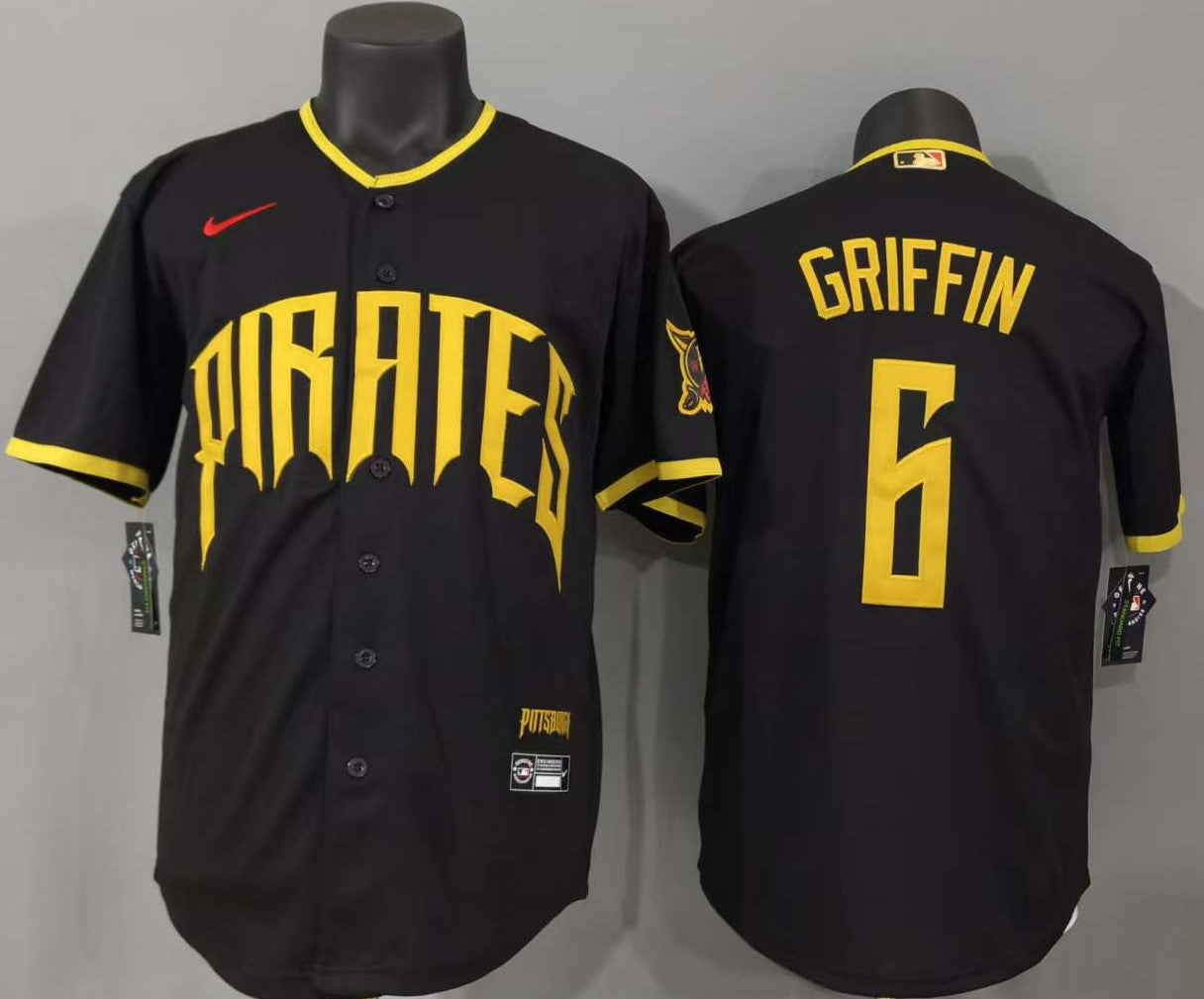 Pittsburgh Pirates Konnor Griffin #6 Baseball Jersey