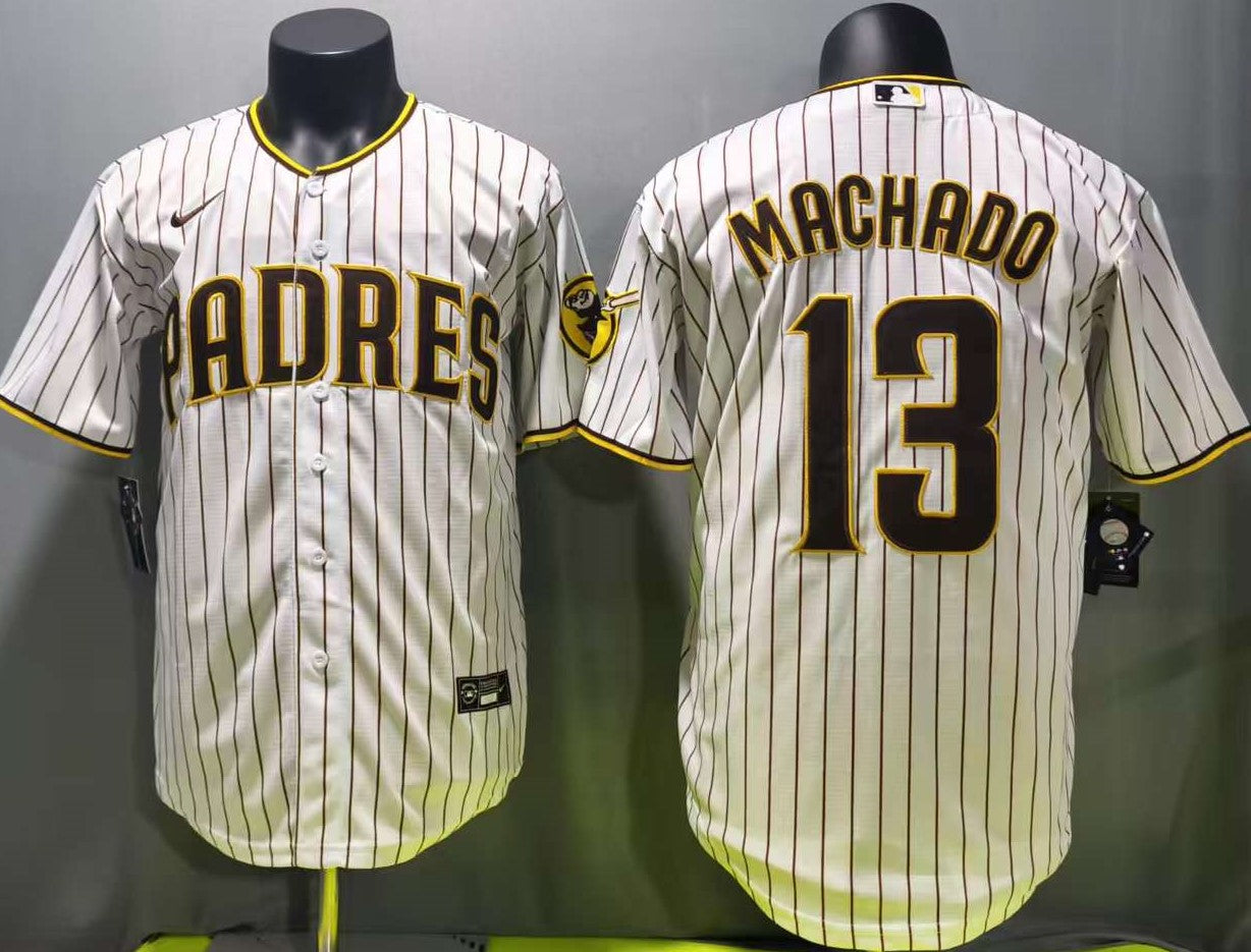 San Diego Padres Manny Machado #13 Baseball Jersey