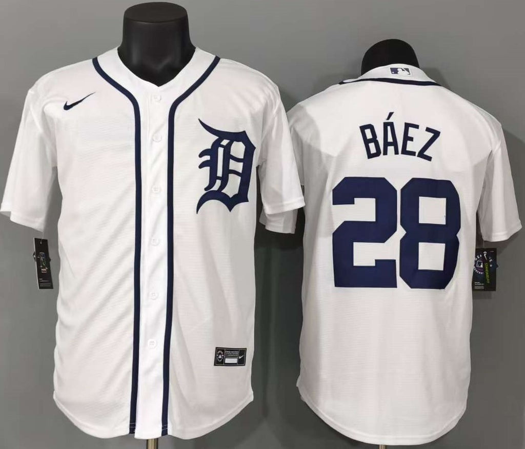 Detroit Tigers Javier Báez #28 Baseball Jersey