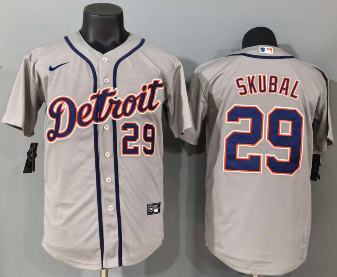 Detroit Tigers Tarik Skubal #29 Baseball Jersey