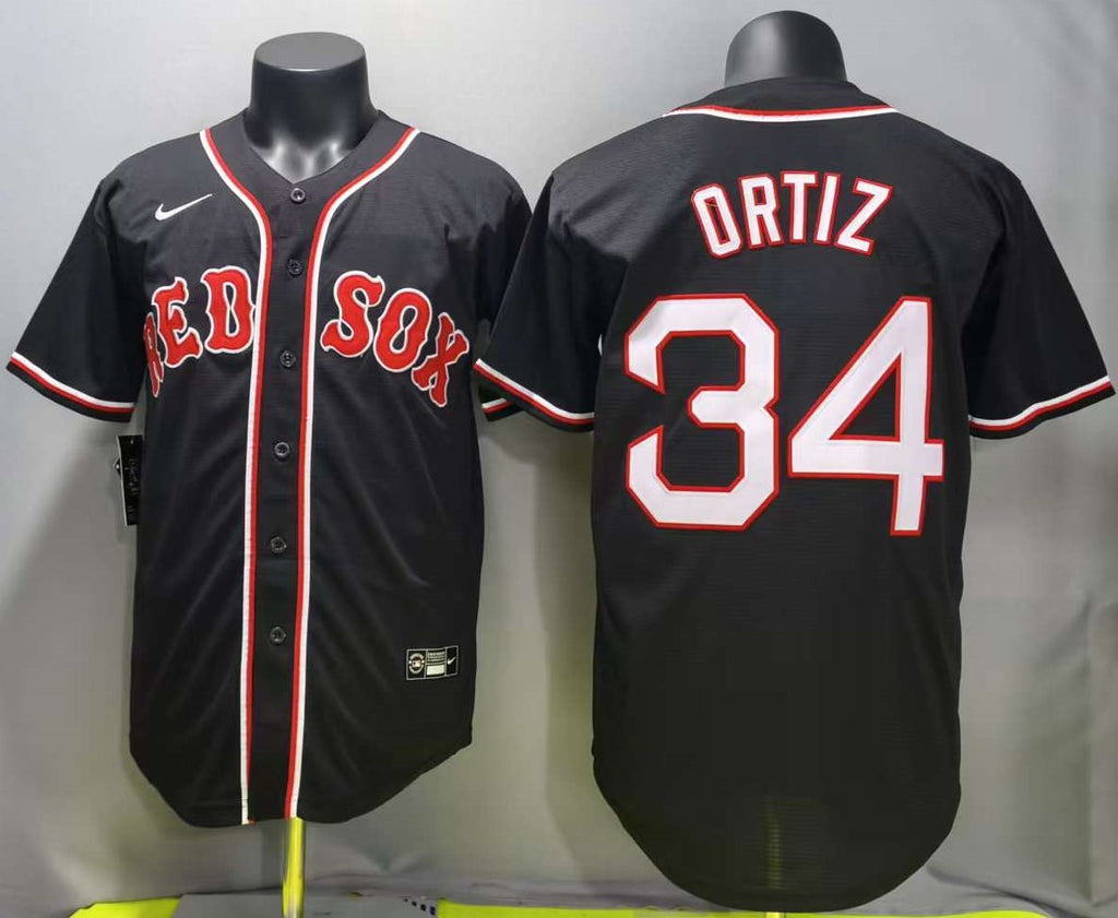 Boston Red Sox David Ortiz #34 Baseball Jersey