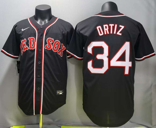 Boston Red Sox David Ortiz #34 Baseball Jersey