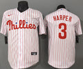 Philadelphia Phillies Bryce Harper #3 Baseball Jersey