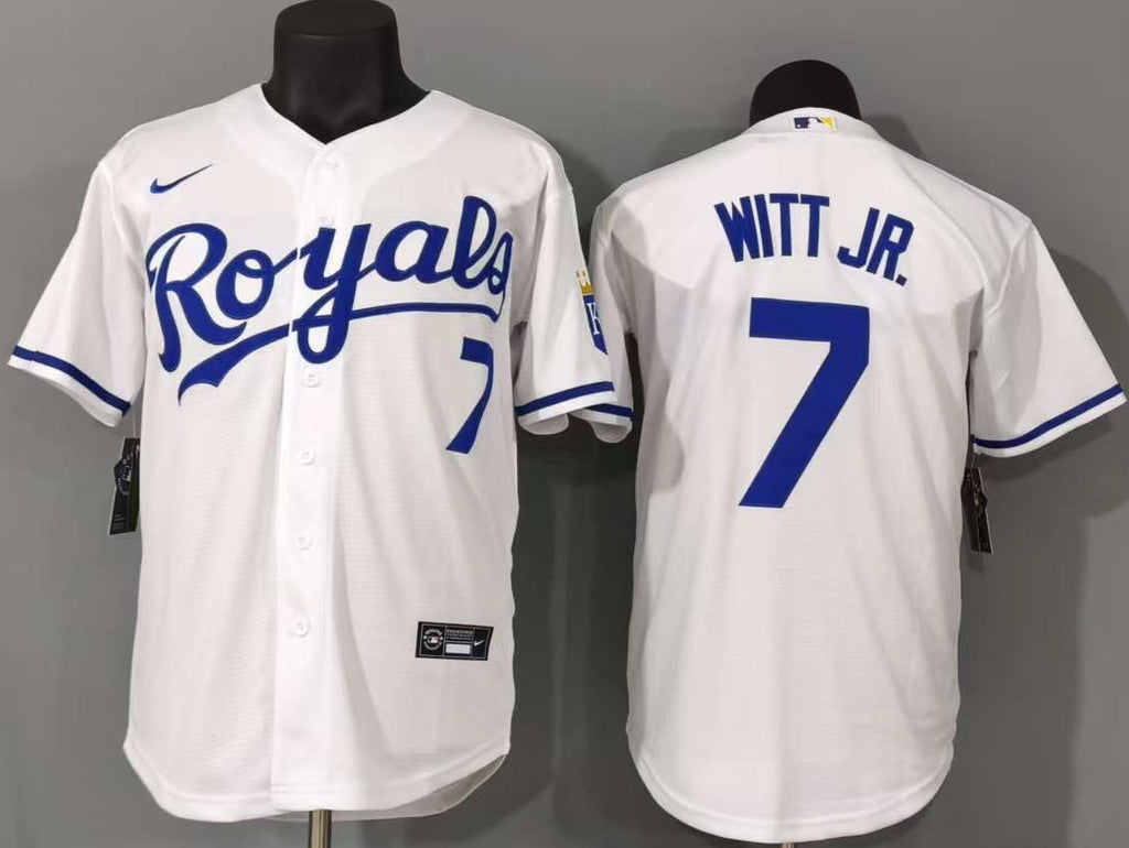 Kansas City Royals Bobby Witt Jr. #7 Baseball Jersey