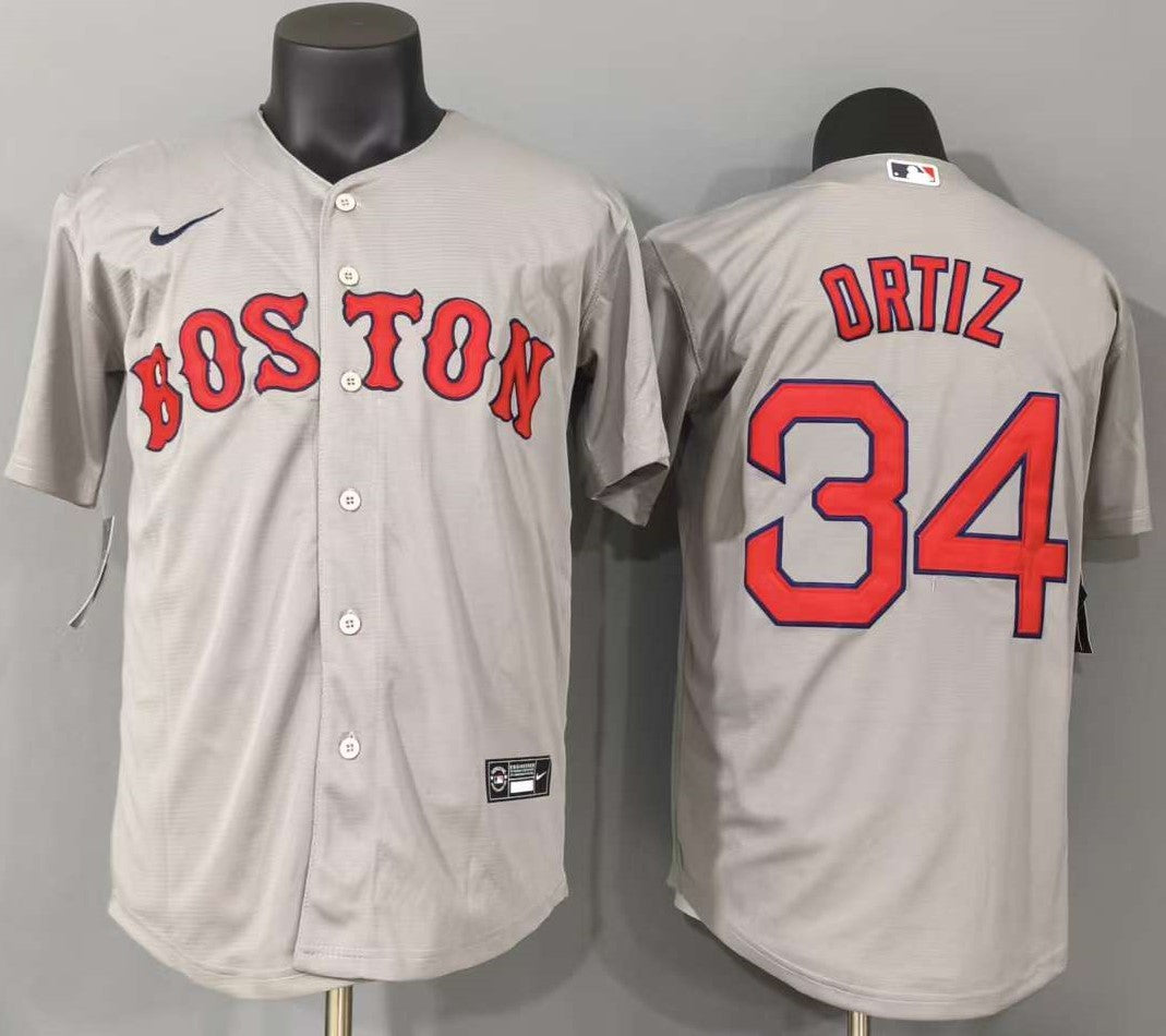 Boston Red Sox David Ortiz #34 Baseball Jersey