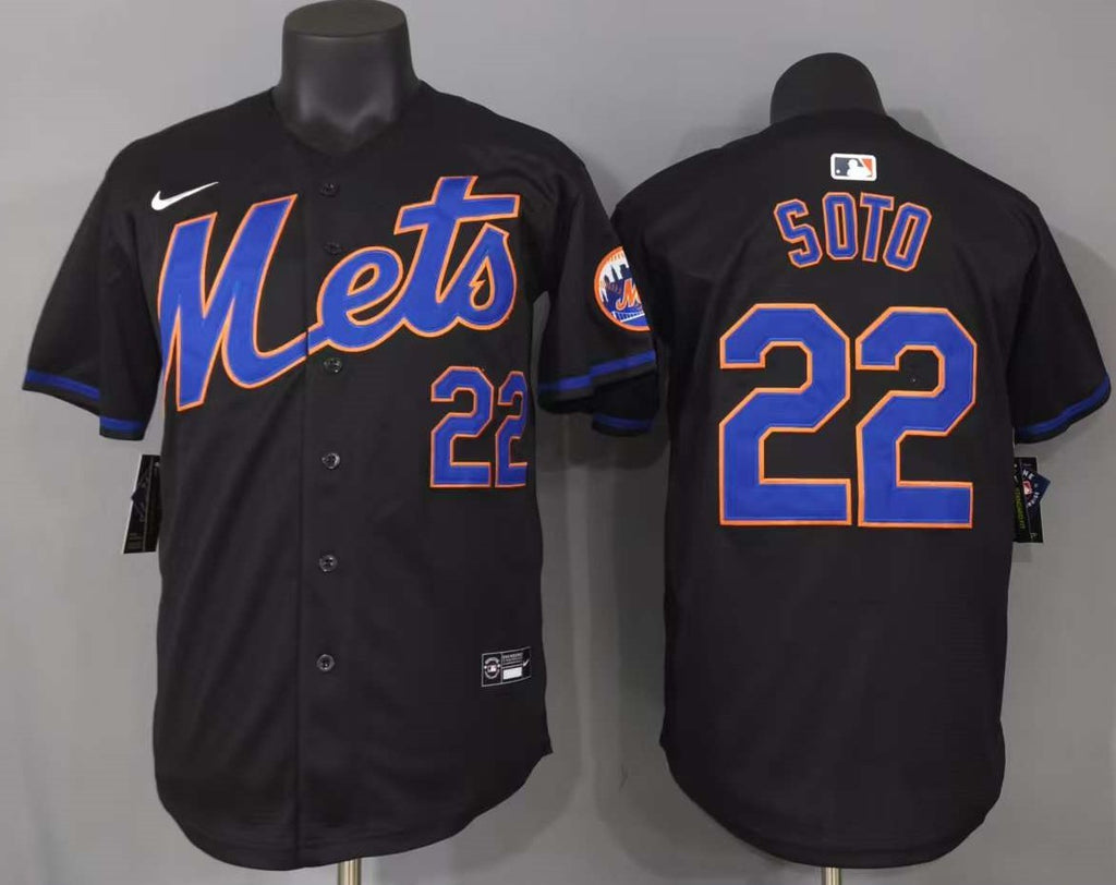 New York Mets Juan Soto #22 Baseball Jersey