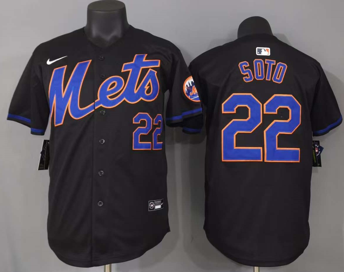 New York Mets Juan Soto #22 Baseball Jersey