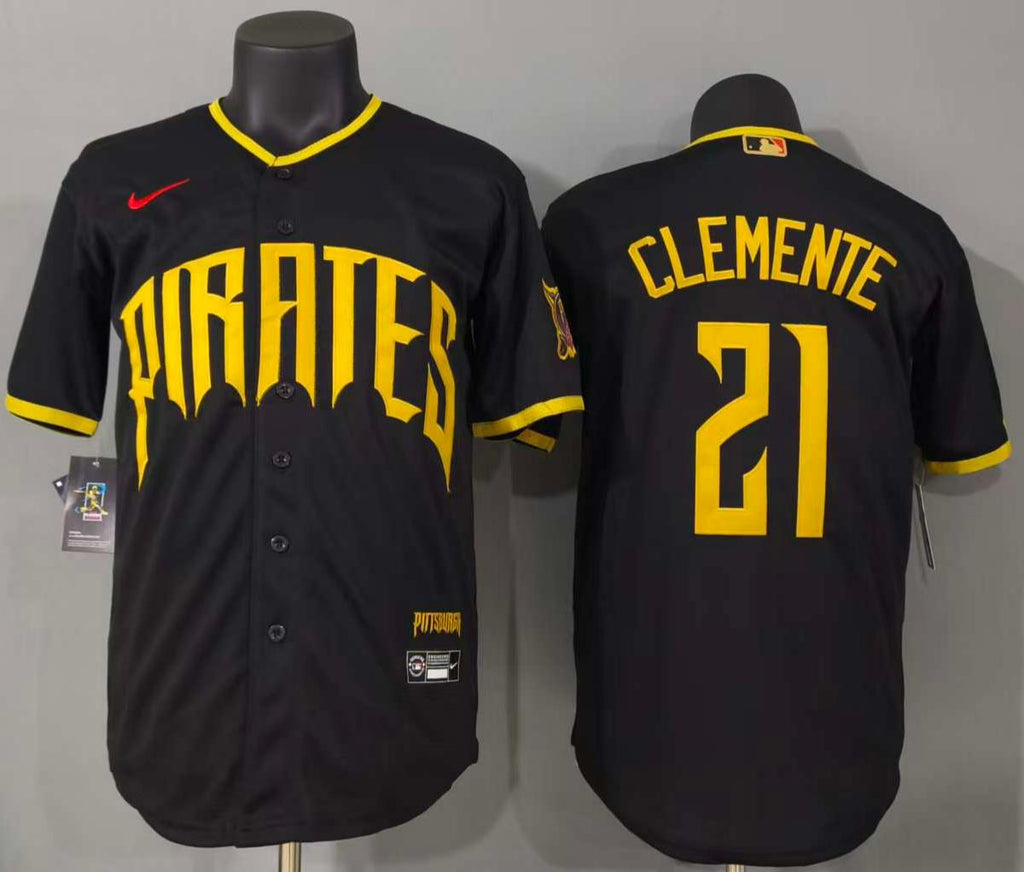Pittsburgh Pirates Roberto Clemente #21 Baseball Jersey