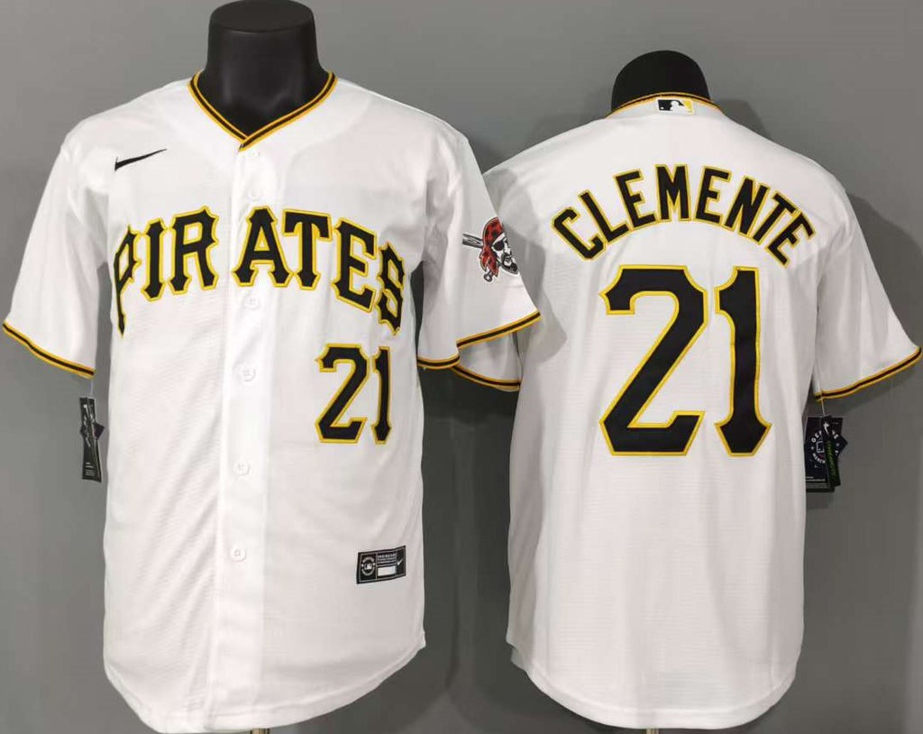 Pittsburgh Pirates Roberto Clemente #21 Baseball Jersey