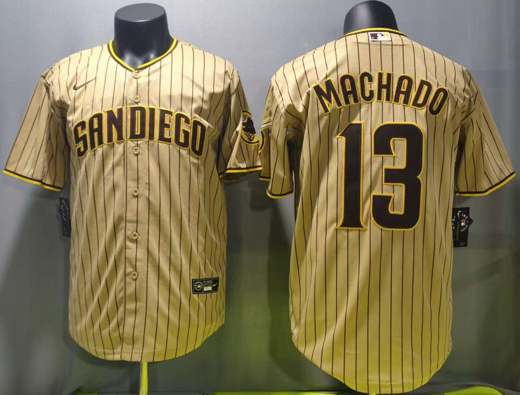 San Diego Padres Manny Machado #13 Baseball Jersey