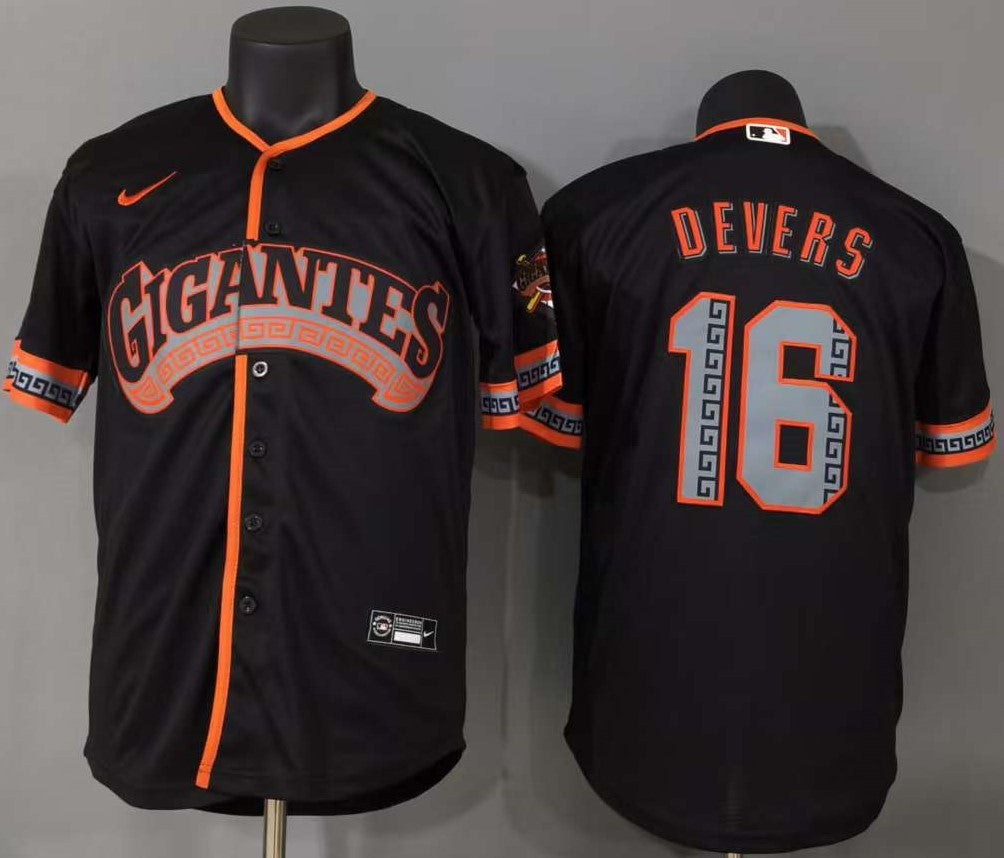 San Francisco Giants Rafael Devers #16 Baseball Jersey