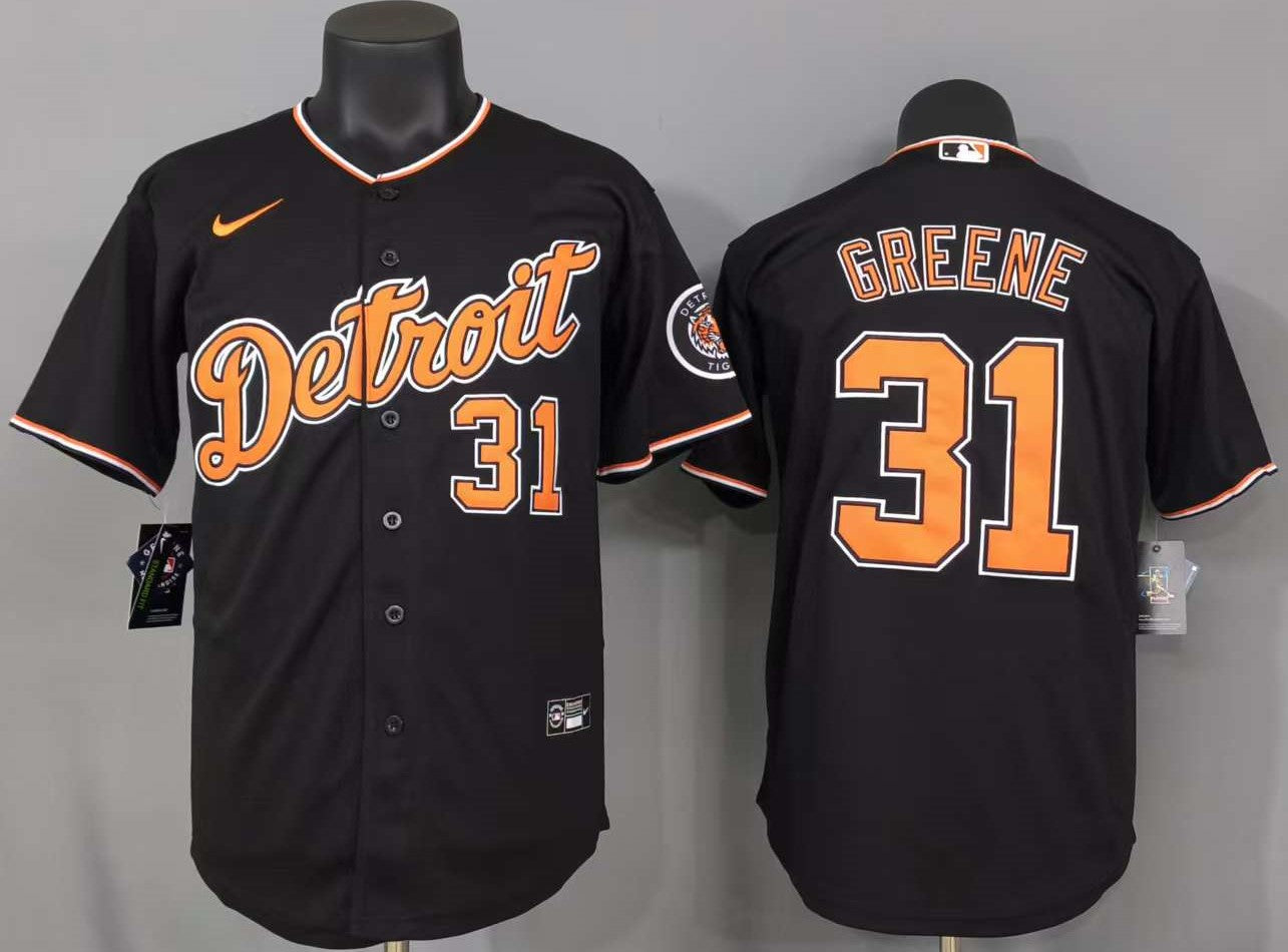 Detroit Tigers Riley Greene #31 Baseball Jersey