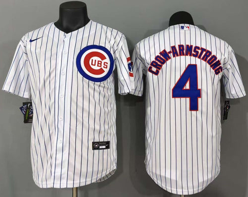 Chicago Cubs Pete Crow-Armstrong #4 Baseball Jersey