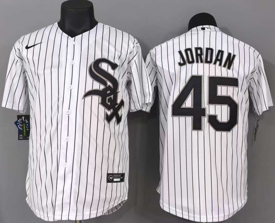 Chicago White Sox Michael Jordan #45 Baseball Jersey