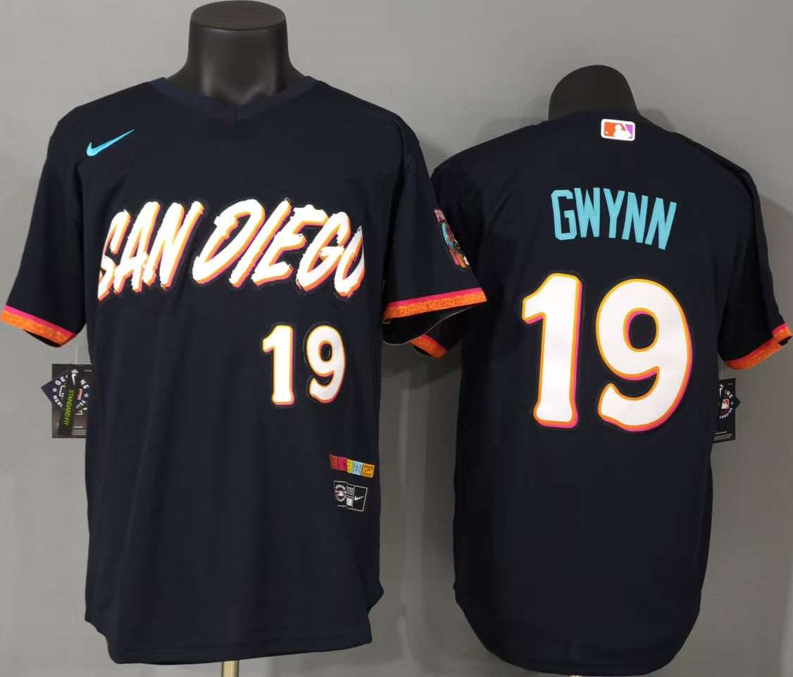 San Diego Padres Tony Gwynn #19 Baseball Jersey