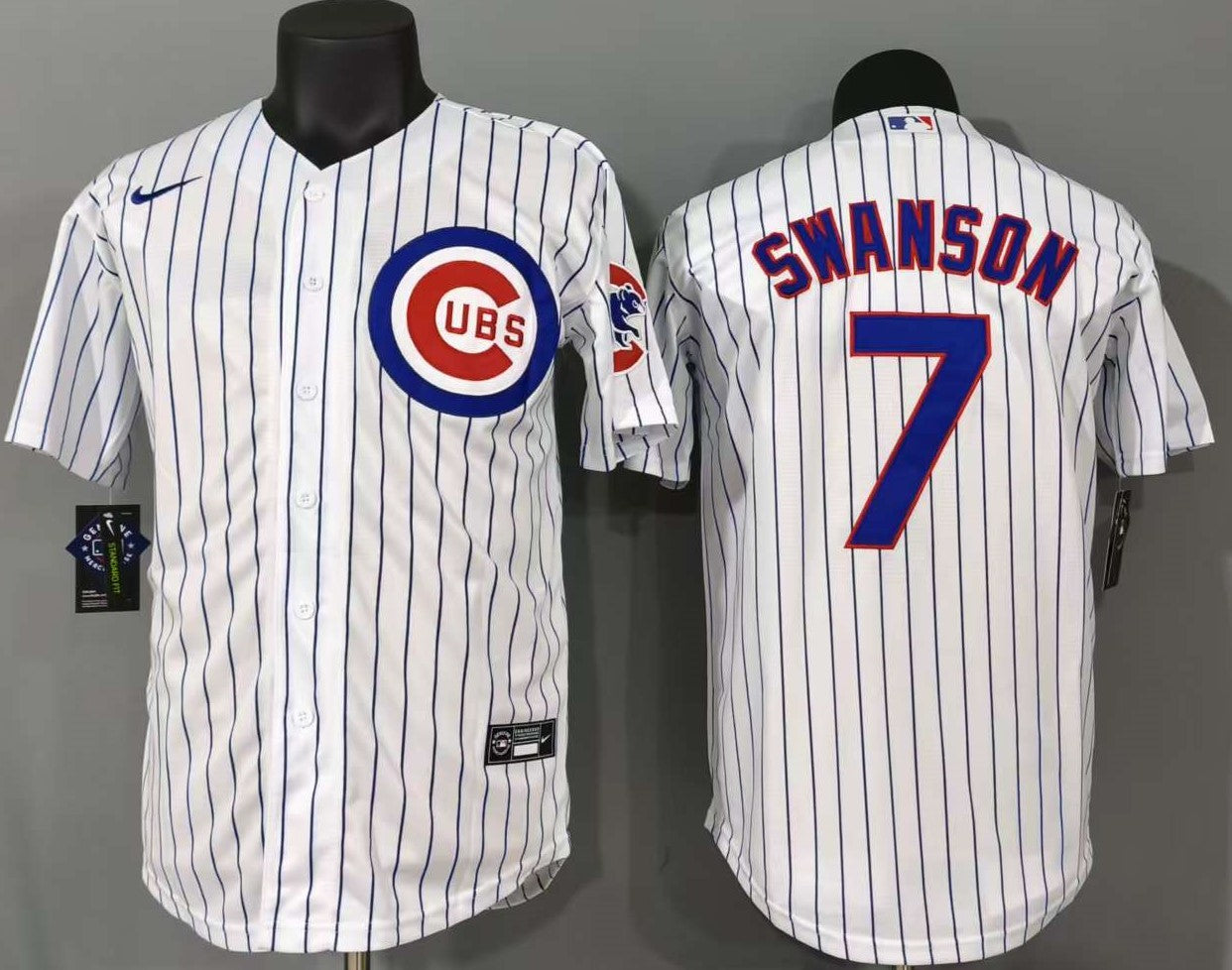 Chicago Cubs Dansby Swanson #7 Baseball Jersey