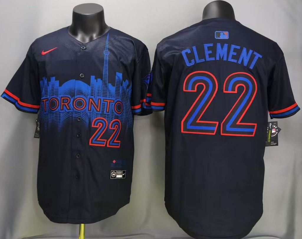 Toronto Blue Jays Ernie Clement #22 Baseball Jersey