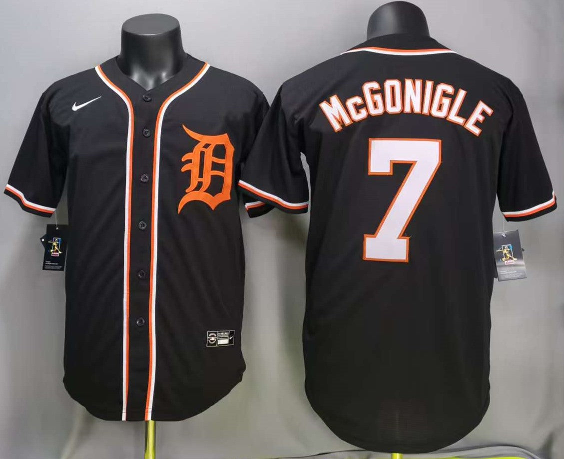 Detroit Tigers Kevin McGonigle #7 Baseball Jersey