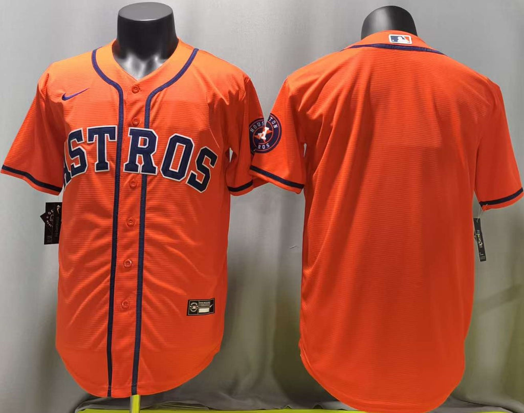 Houston Astros Blank Baseball Jersey