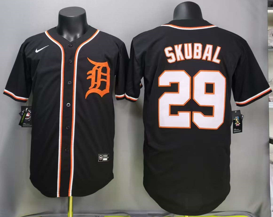 Detroit Tigers Tarik Skubal #29 Baseball Jersey