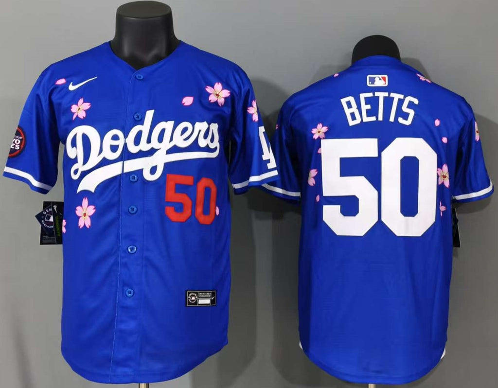 Los Angeles Dodgers Mookie Betts #50 Baseball Jersey