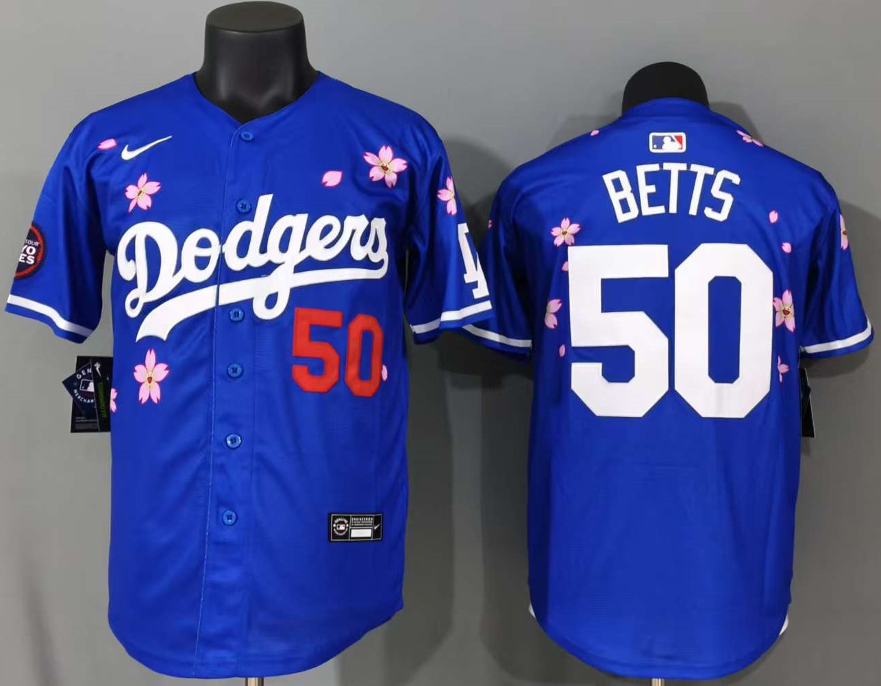 Los Angeles Dodgers Mookie Betts #50 Baseball Jersey