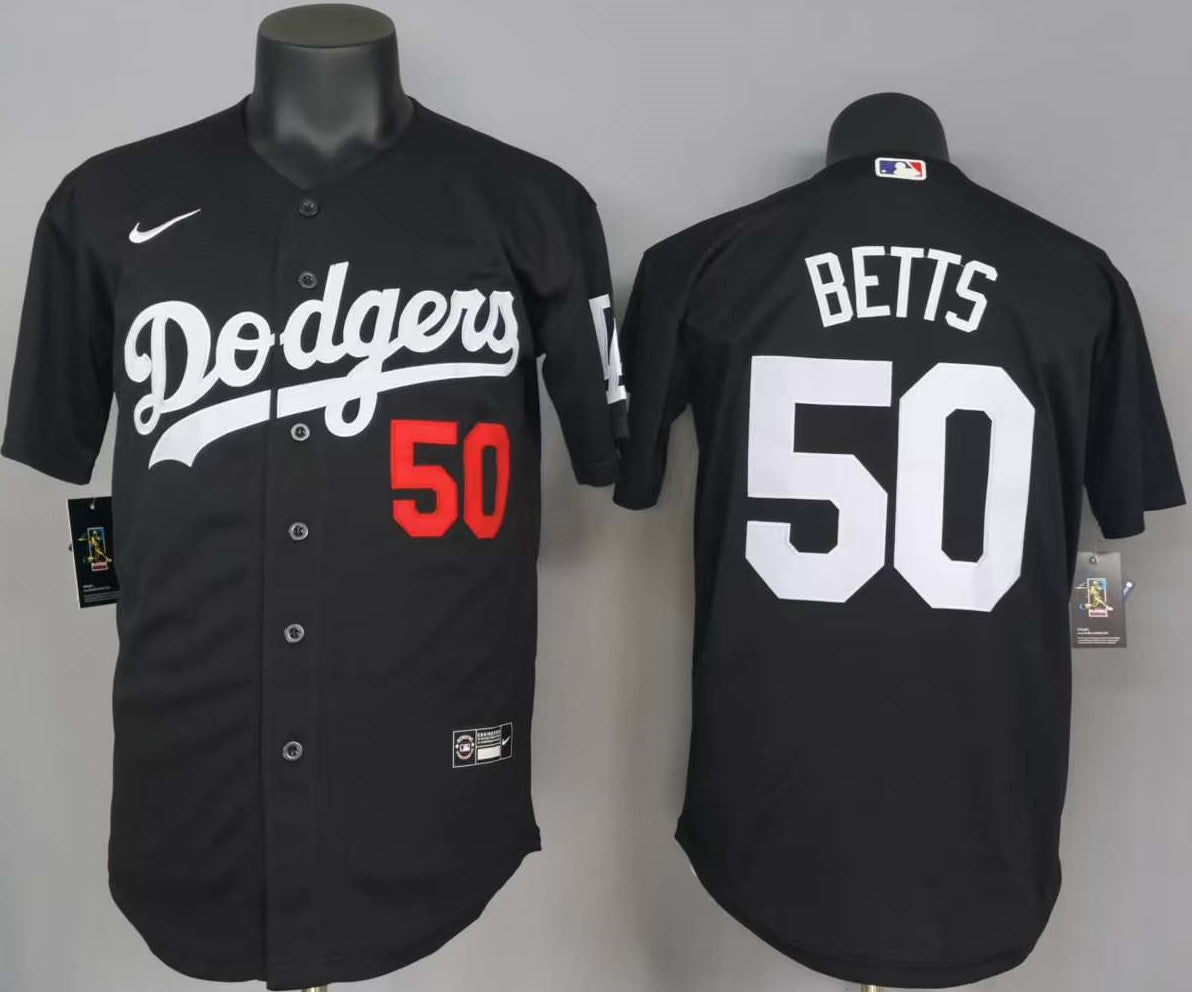 Los Angeles Dodgers Mookie Betts #50 Baseball Jersey