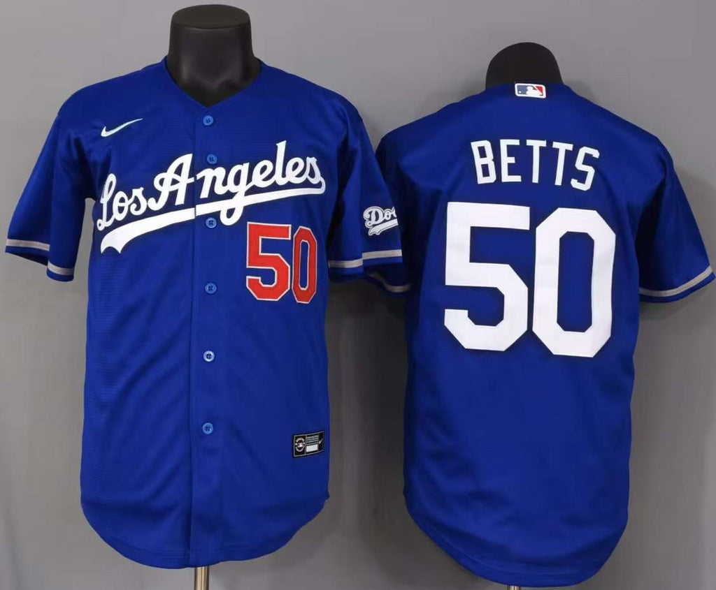 Los Angeles Dodgers Mookie Betts #50 Baseball Jersey