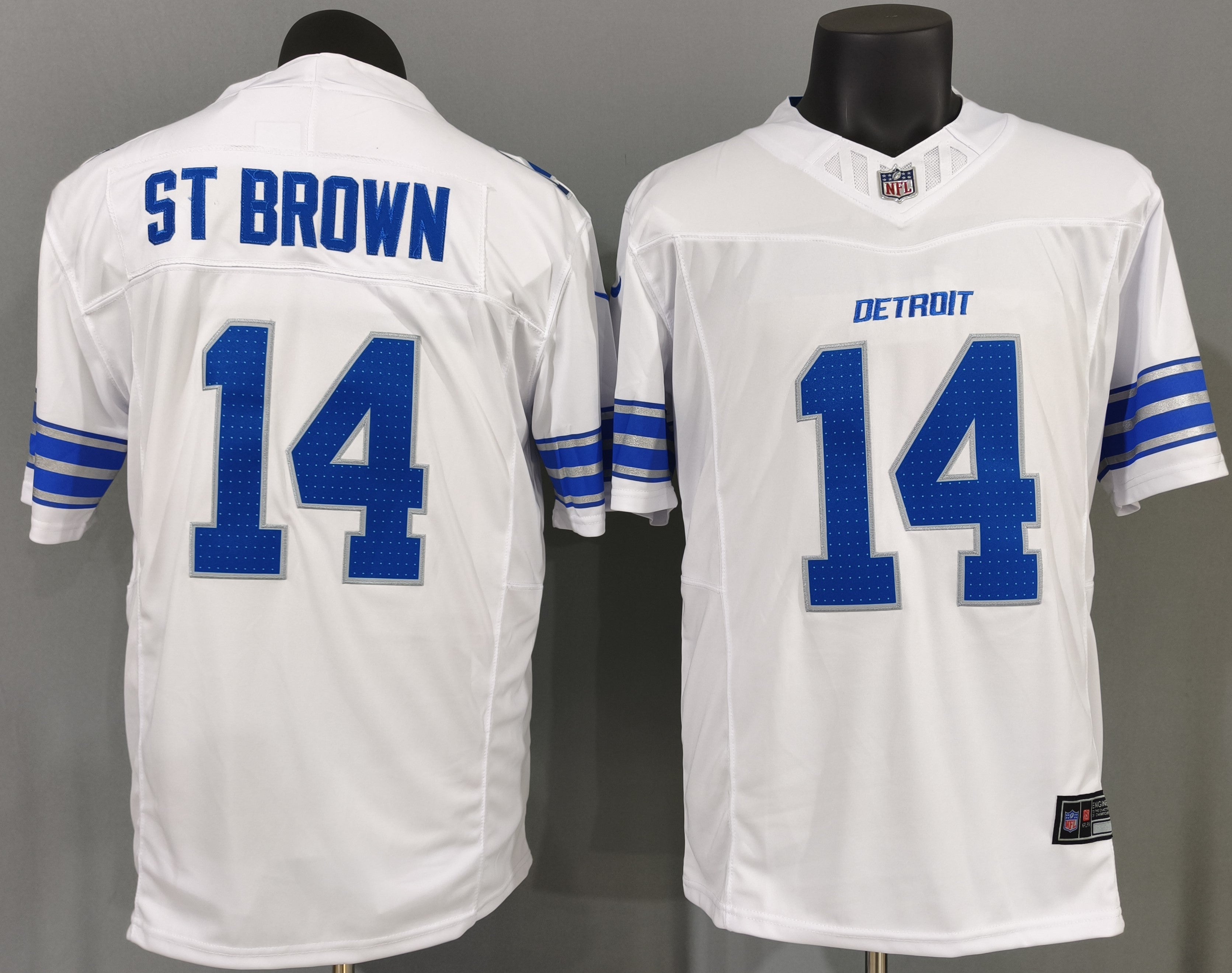 Amon-Ra St. Brown #14 Detroit Lions Game Jersey