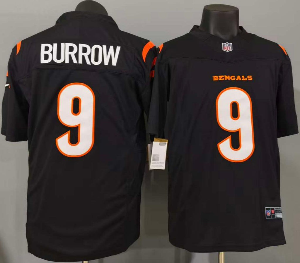 Joe Burrow #9 Cincinnati Bengals Game Jersey