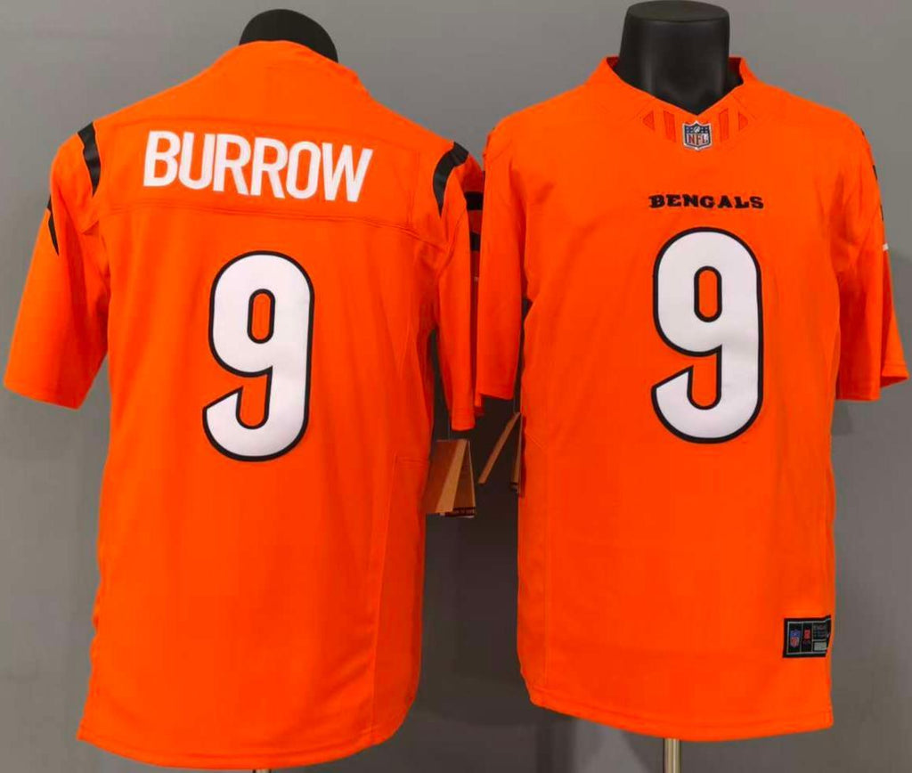 Joe Burrow #9 Cincinnati Bengals Game Jersey