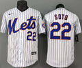 New York Mets Juan Soto #22 Baseball Jersey