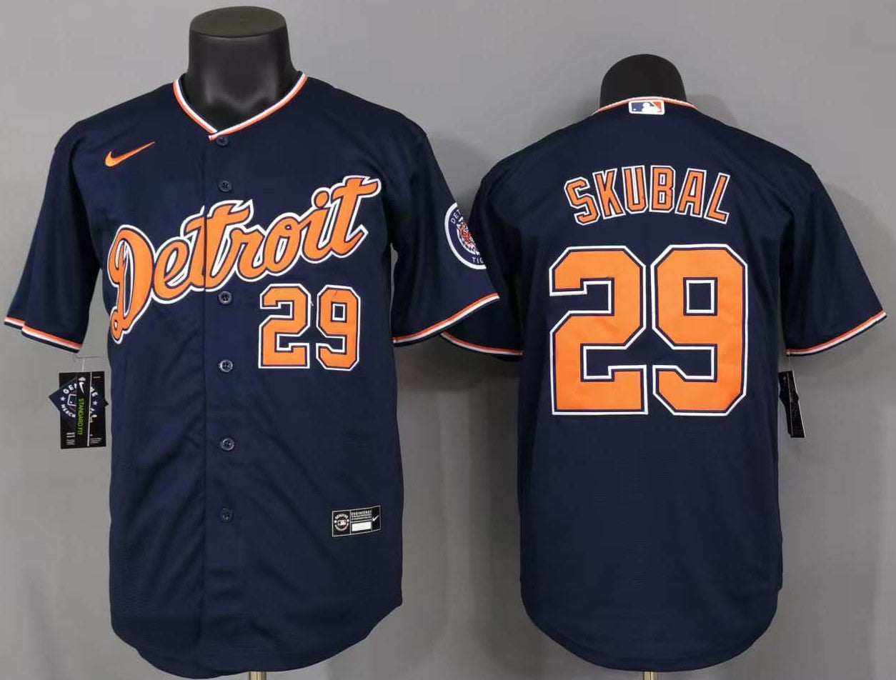 Detroit Tigers Tarik Skubal #29 Baseball Jersey