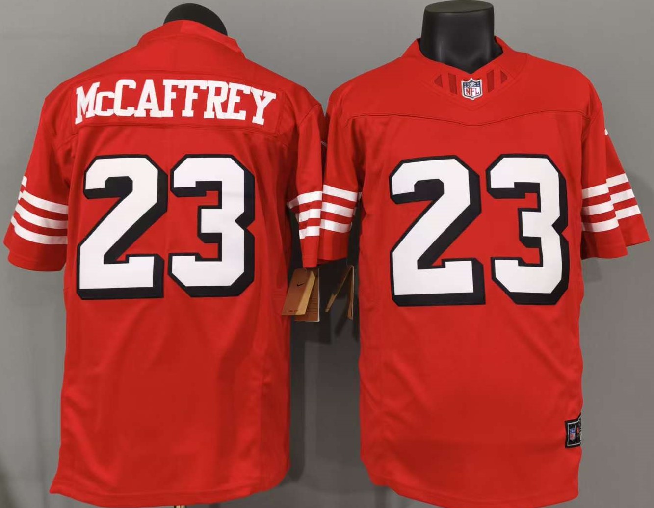 Christian McCaffrey #23 San Francisco 49ers Game Jersey