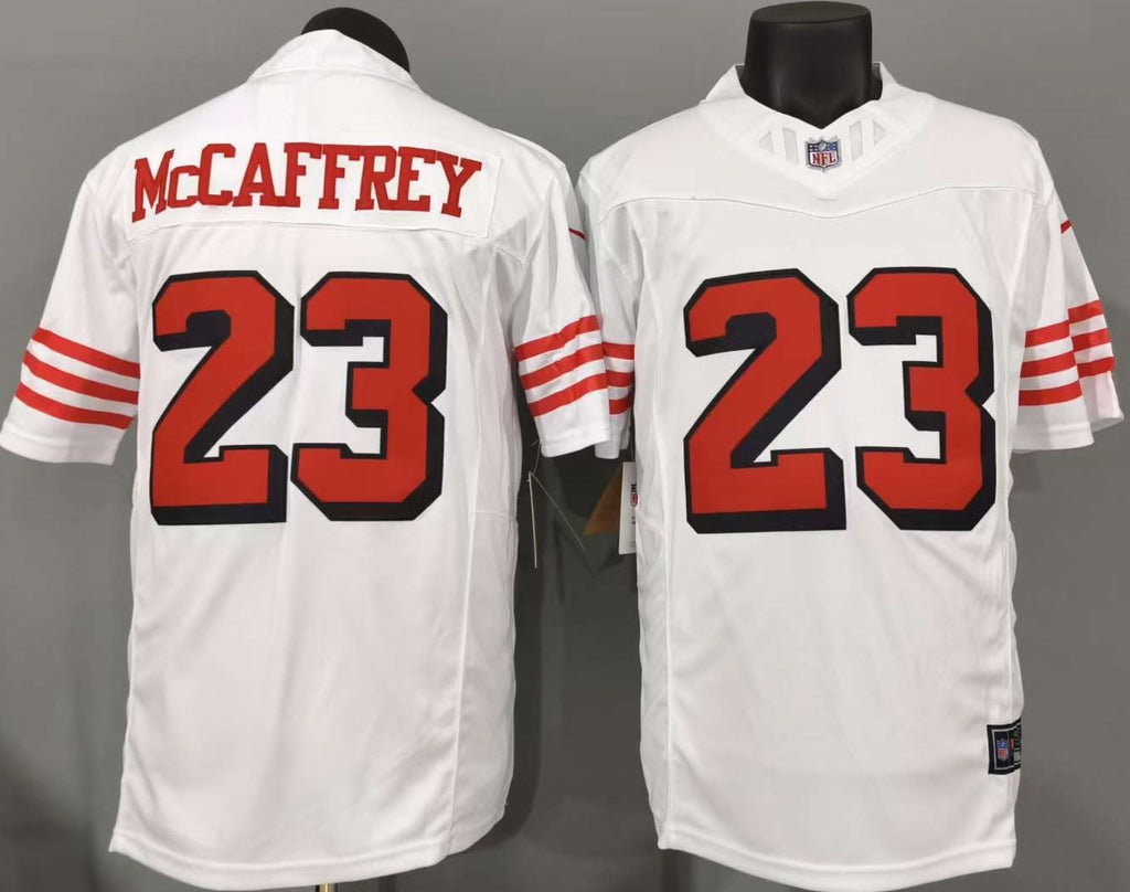 Christian McCaffrey #23 San Francisco 49ers Game Jersey